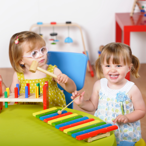 Extracurricular activities at Herndon Montessori school graphic image