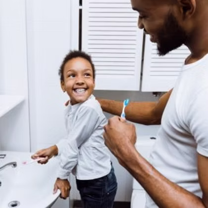 A child good hygiene practices