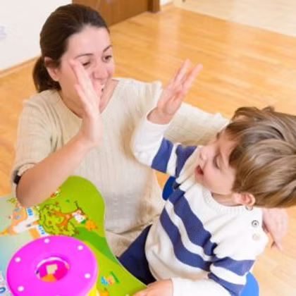 parent-child quality time is important, mother and child are spending time together